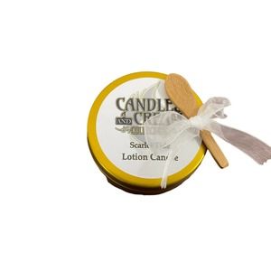 Candles & Cream 8oz Soy Lotion Candle - Scarlet Tide Scent